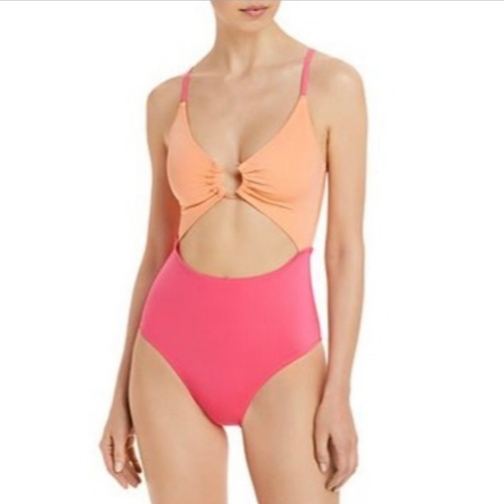 SOLID & Striped The Esme Ring One Piece Swimsuit